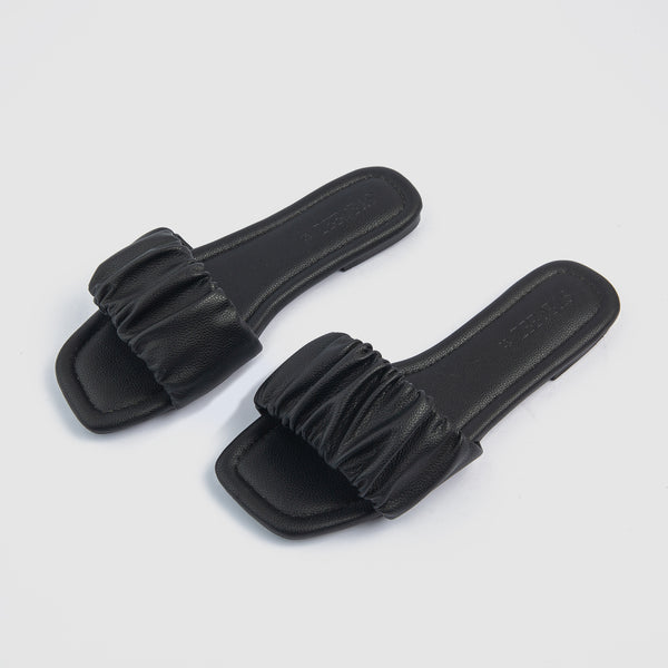 Braided Slides (Black)