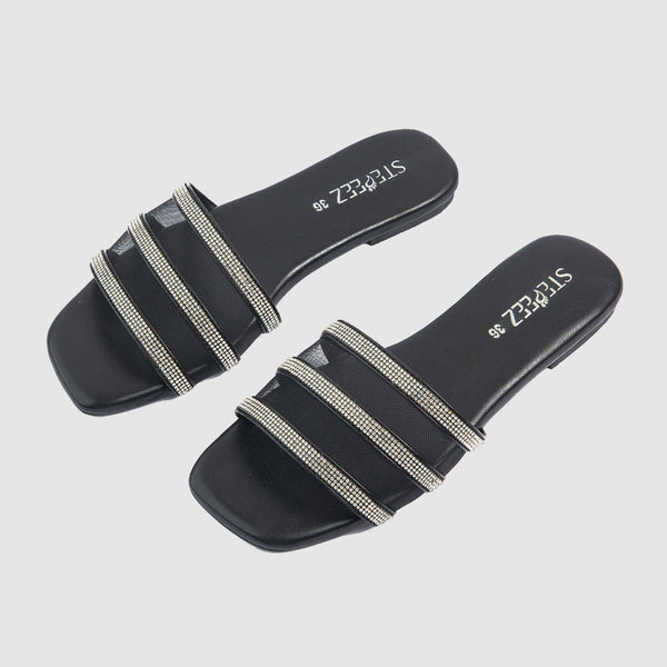 Gem Straps with Net Style (Black)